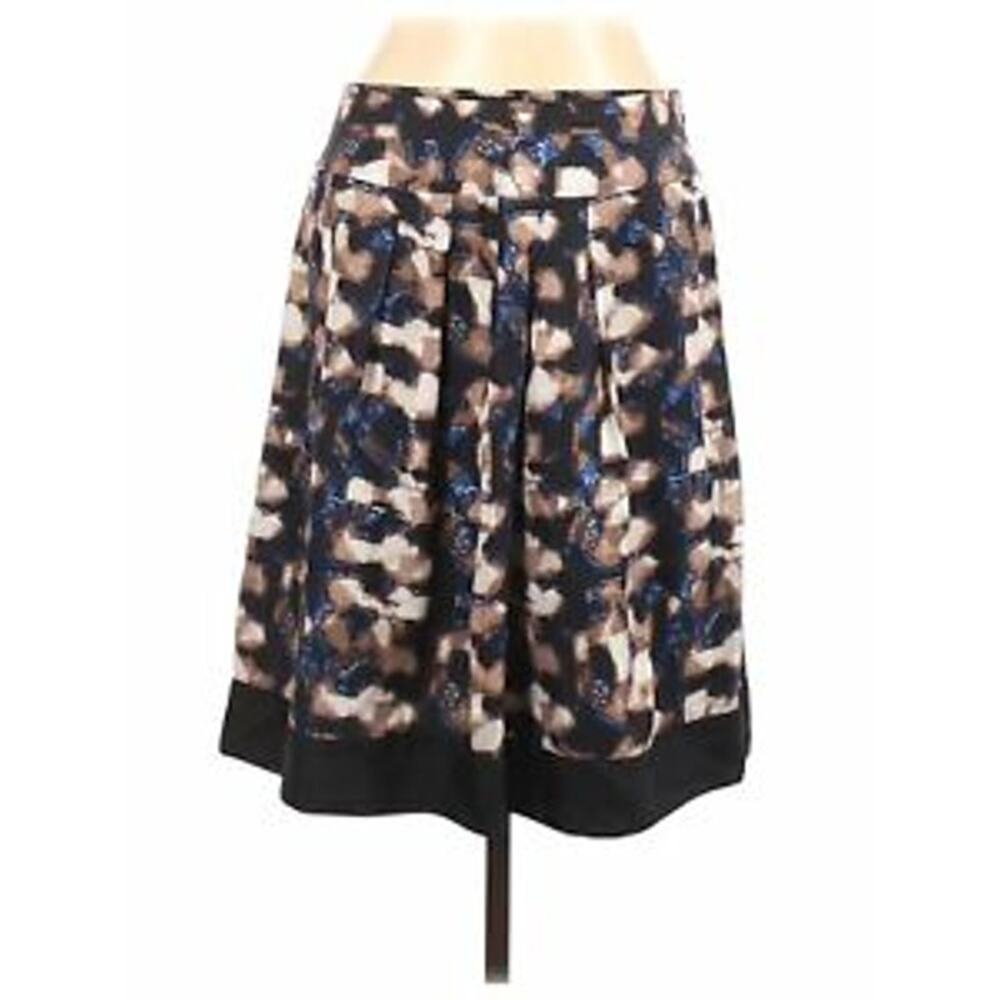 Dana Buchman Skirt 100% Silk Pleated Sz. 16